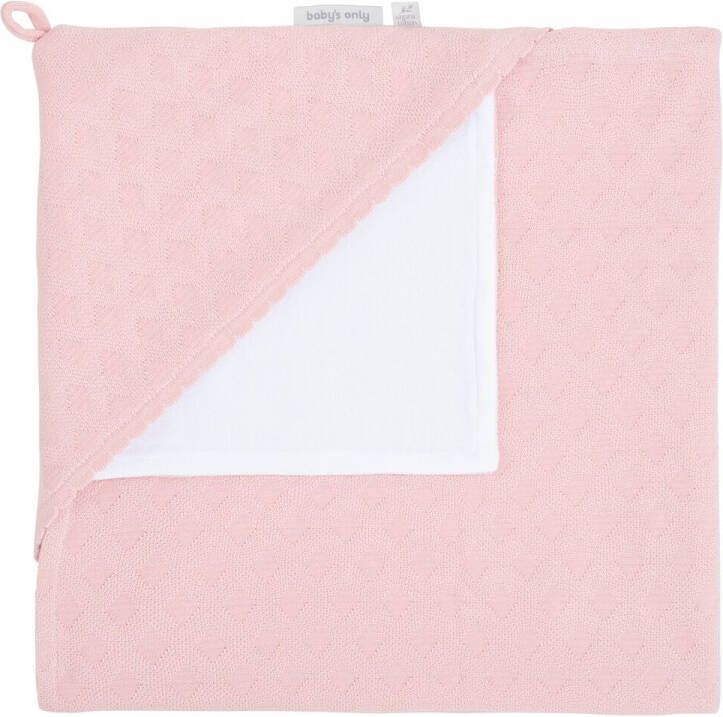 Baby's Only Baby&apos, s Only Omslagdoek Chenille Reef Misty Pink