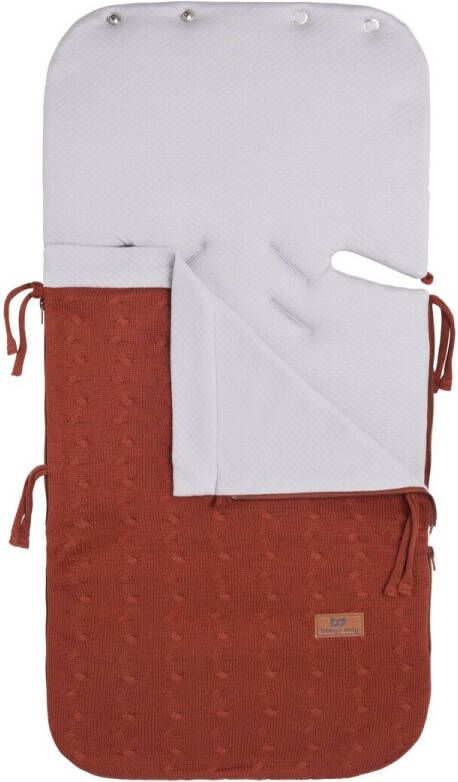 Babys Only Baby's Only Zomer Voetenzak Autostoel 0+ Cable Brique