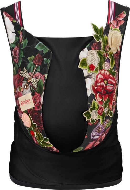 Cybex Draagzak Yema Tie Spring Blossom Dark Black