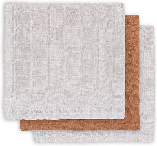 Jollein Monddoekjes Hydrofiel Bamboe Caramel 3 Stuks