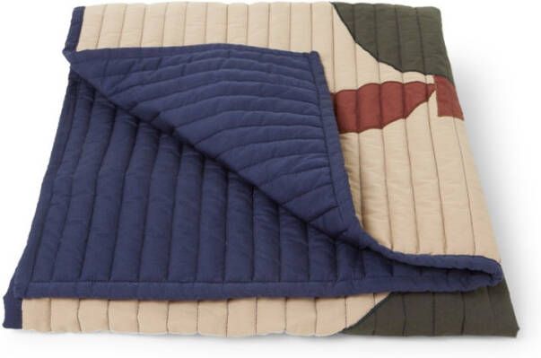 ferm LIVING Pear Quilted deken met quilt patroon 110 x 80 cm