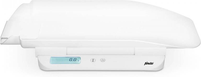 Alecto Babyweegschaal Met Digitale Centimeter Bc 55 Wit