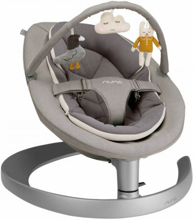 Baby en Tiener Megastore Nuna Wipstoel Leaf Grow Quartz Incl. Speelbeugel