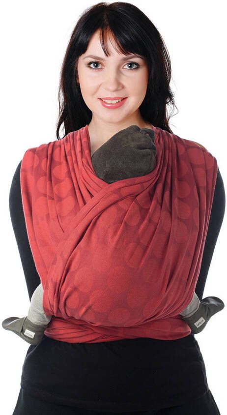 Babylonia Baby Carriers Draagdoek Baby Model Bb slen 460 Cm Red Chili