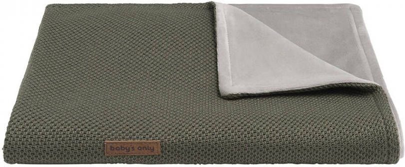 Baby's Only Baby&apos, s Only Ledikantdeken Soft Classic Khaki