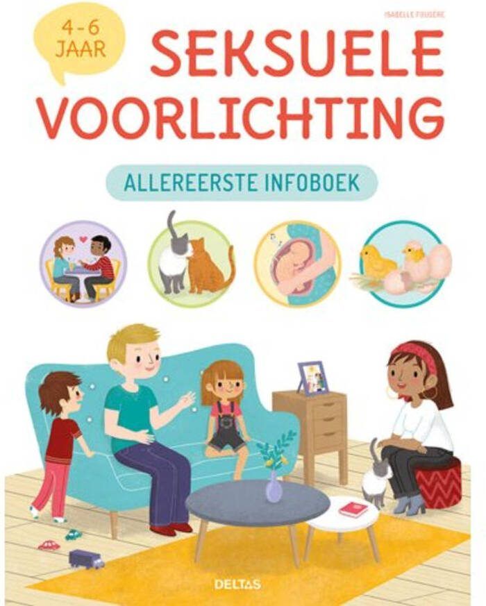 Allereerste infoboek seksuele voorlichting (4-6 j.) Isabelle FOUGERE