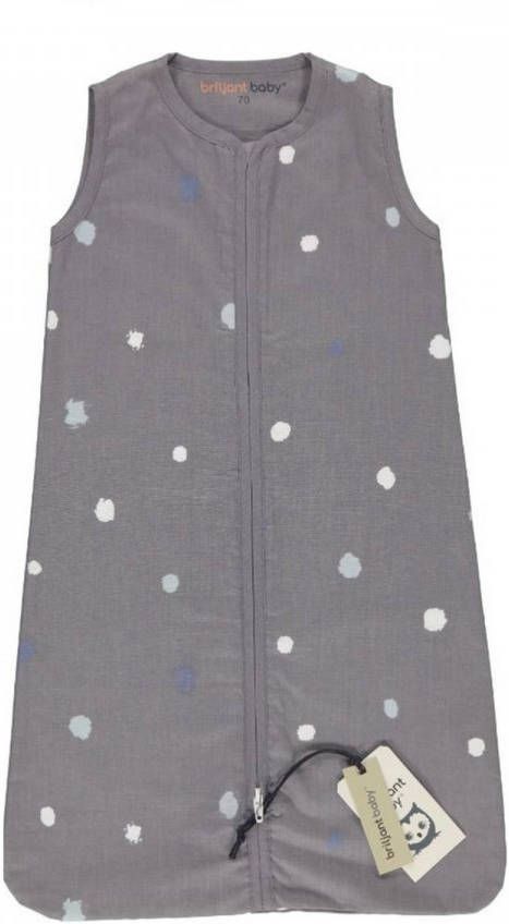 Briljant Baby Zomerslaapzak Katoen Sunny Grijs 110cm