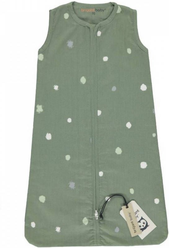 Shopsahopsa Briljant Baby Zomerslaapzak Sunny Junior Katoen Groen