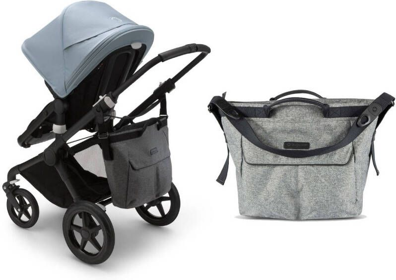 Bugaboo Premium Luiertas Grey Melange 49 X 12 X 35 Cm Grijs