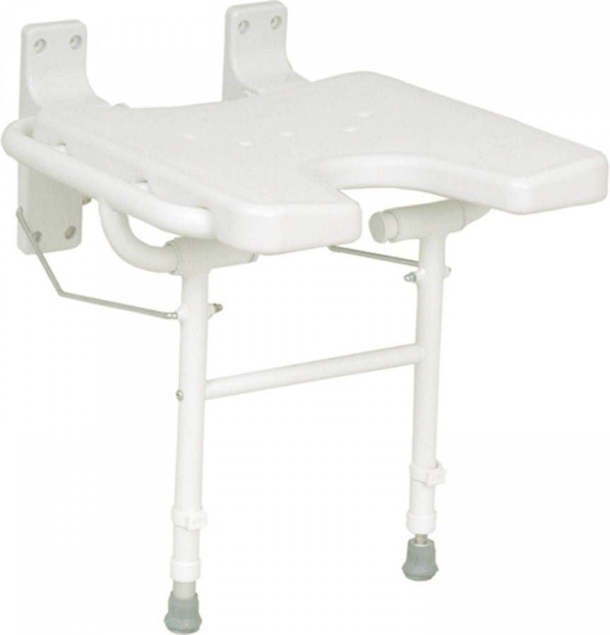 Drive douchestoel dks 130 wegklapbaar hygiene uitsparing