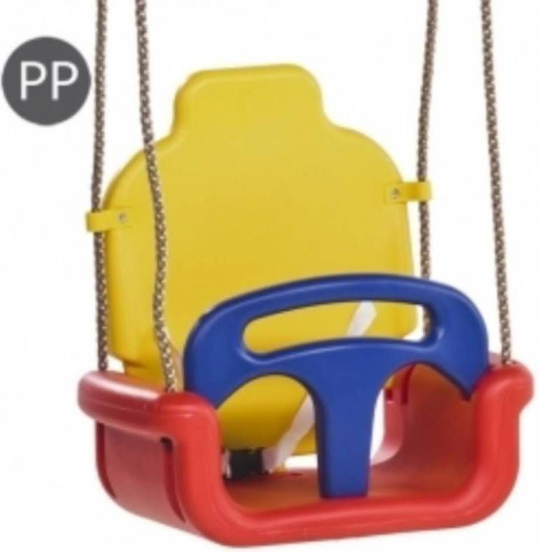 Buffalo Kbt Meegroei Baby Schommel 3 In 1 Rood/geel/blauw