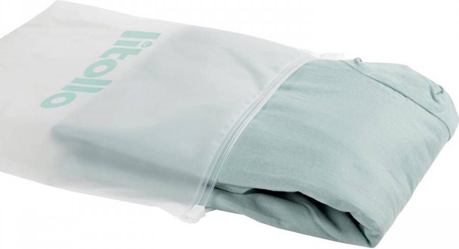 Litollo ® Zwangerschapskussen Hoes Xxl 280cm Ventilerend Katoen Olijfgroen