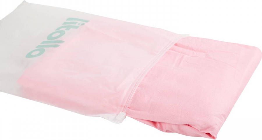 Litollo ® Zwangerschapskussen Hoes Xxl 280cm Ventilerend Katoen Roze