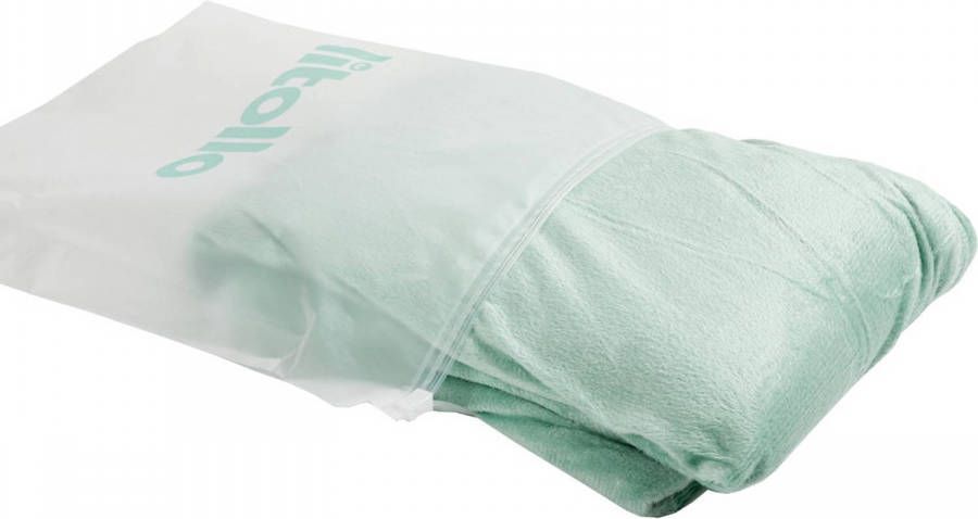 Litollo ® Zwangerschapskussen Hoes Xxl 280cm Zachte Coral Fleece Stof Olijfgroen
