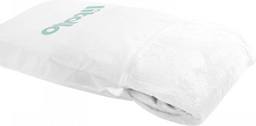 Litollo ® Zwangerschapskussen Hoes Xxl 280cm Zachte Coral Fleece Stof Wit