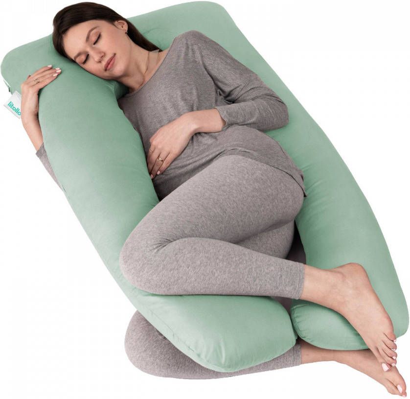 Litollo ® Zwangerschapskussen Xxl Voedingskussen Lichaamskussen Body Pillow 280cm Afneembare Hoes