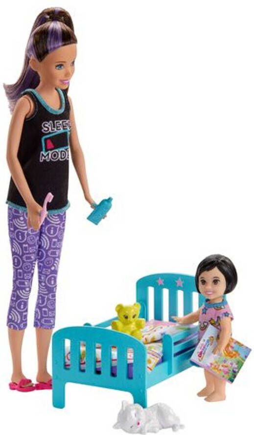 Mattel Barbie Skipper Babysitter Speelset Bedtijd