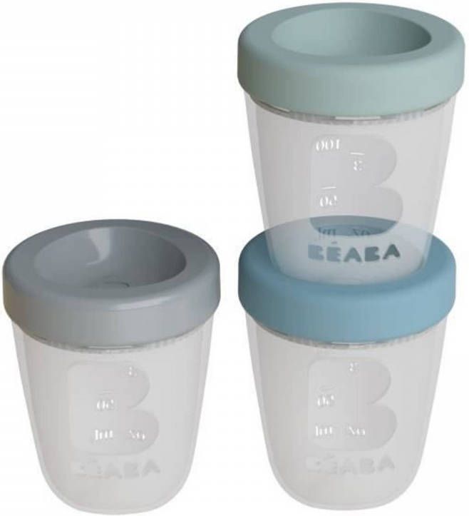 Cstore Beaba 3 delige Siliconen Maaltijdset Lente