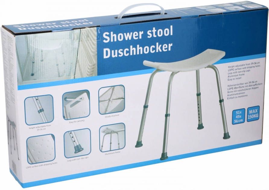 Merkloos Verstelbare Douche Stoel Douchestoelen