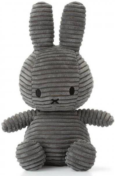 Paagman Nijntje 24182206 Nijntje Corduroy Donkergrijs 24 Cm