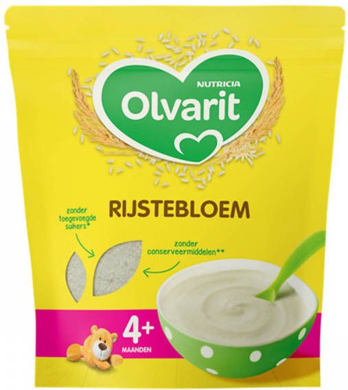 Olvarit Rijstebloem 4+ Maanden 200 Gram