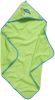 Playshoes Badstof handdoek met kap S child pad groen online kopen