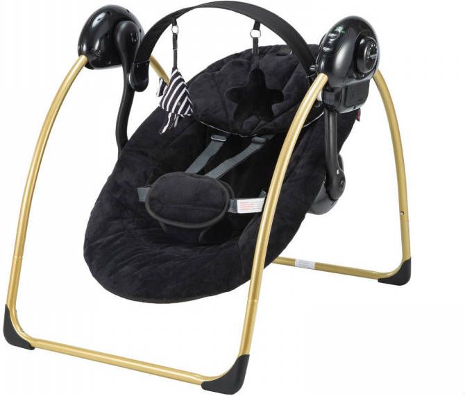 X-Adventure X Adventure Baby Swing Velvet Black & Gold