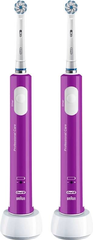 Oral-B Oral B Junior 6+ paars Duo Pack