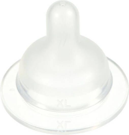 Difrax Flessenspeen Wide Papspeen XL 2 stuks