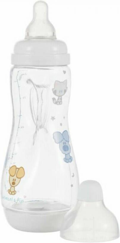 Difrax Handgreep Babyfles Woezel & Pip 240ml