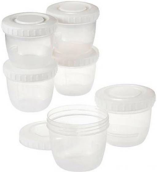 Difrax  Bewaarbakjes voor moedermelk en babyvoeding 6 St
