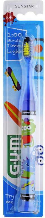 Sunstar-Gum Sunstar Gum Kids 6+ Jaar Tandenborstel Blauw