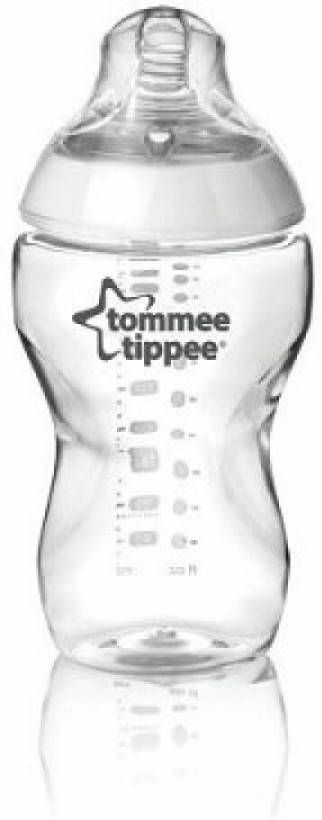 Tommee Tippee  Closer 2 Nature 340ml 3m+ Transparent Gr.380ml-750ml