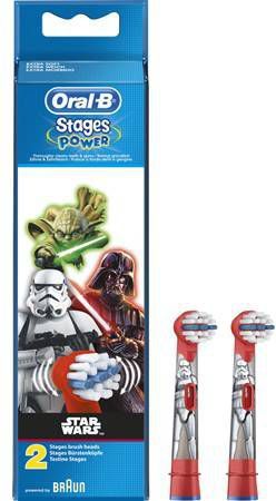 Oral-B Stages Power Kids Disney Star Wars opzetborstels 2 stuks