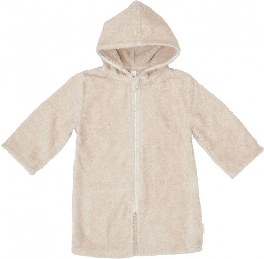 Koeka Dijon Daily badjas met rits sand