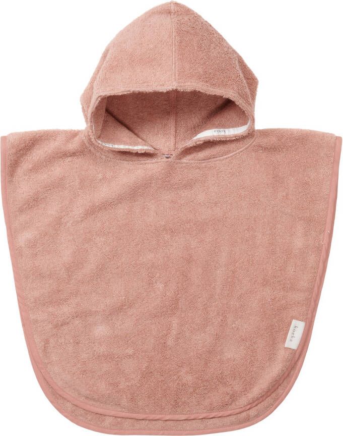 Koeka Dijon Organic badponcho earth rose