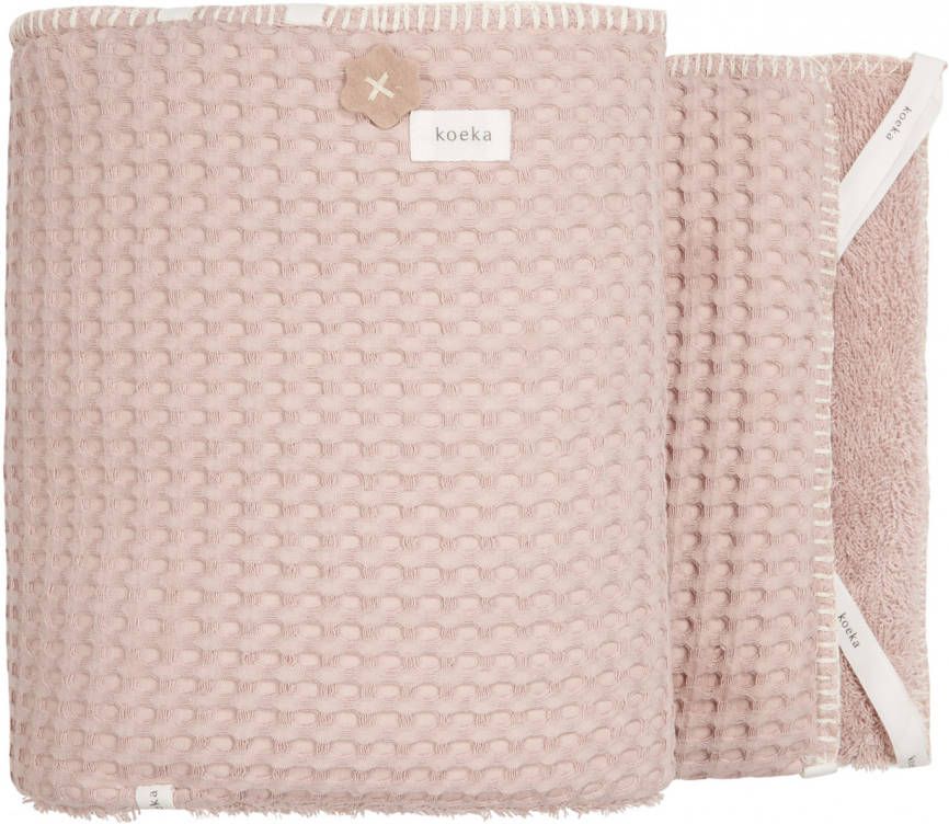 KOEKA Boxbumper Wafel Amsterdam grey pink