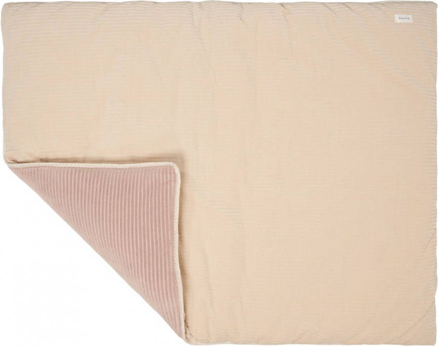 Koeka Vik reversible boxkleed sand/grey pink