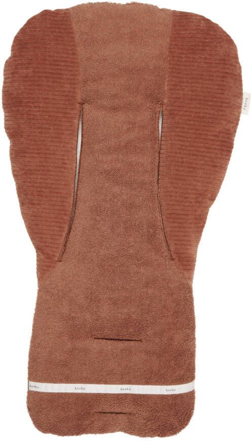 Koeka Vik inlegkussen voor autostoel/buggy/wipstoel hazel