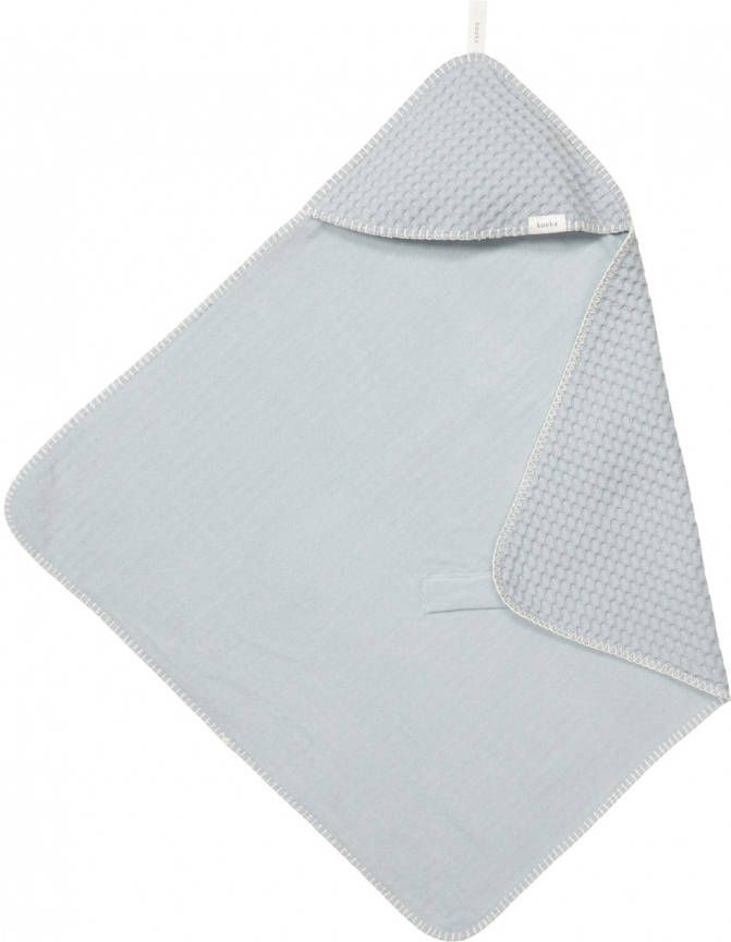 Koeka Antwerp omslagdoek wafelstof/stretch badstof 100x105 cm wave