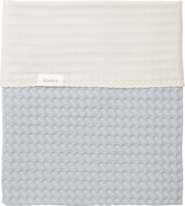 Koeka Wiegdeken Wafel Antwerp Wave/Pebble 75 x 100 cm