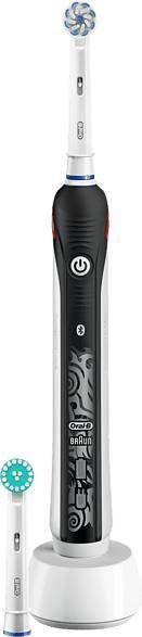 Oral-B Oral b Elektrische Tandenborstel Smartseries Teen Zwart 3 Poetsstanden