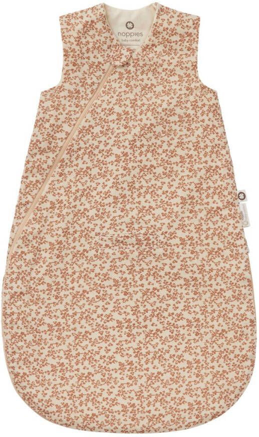 Noppies Baby Comfort Botanical muslin baby zomerslaapzak GOTS Fog
