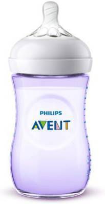Philips Avent Natural-babyfles 2.0 SCF033/14 260ml paars Paars Gr.260ml-350ml