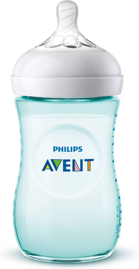 Philips Avent Natural-babyfles 2.0 SCF033/15 260ml turquoise Turquoise Gr.260ml-350ml