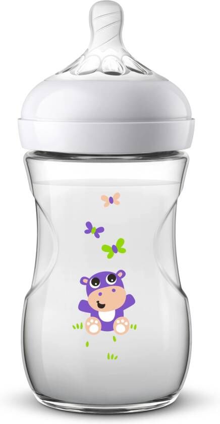 Philips AVENT Babyfles Natural fles SCF070/22 Antikrampjessysteem