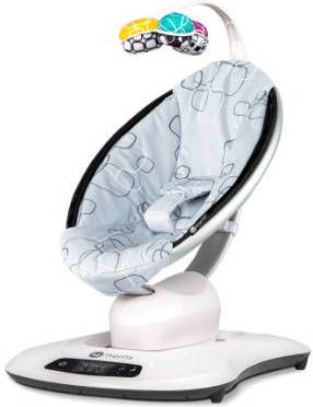 4Moms Wipstoel mamaRoo 4 Silver Plush