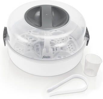 Alecto &#xAE, Magnetron flessensterilisator, wit