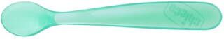 Chicco lange siliconen voedingslepel vanaf 6 maanden 2 stuks in turkoois