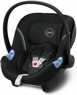 Cybex Kinderwagen 3 in 1 Talos S Deep Black + Regenhoes + Autostoel Groep 0 Aton M I Size + Base